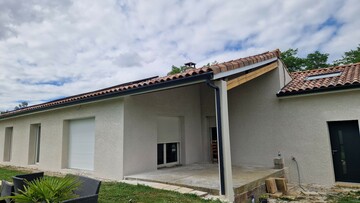  Enduit finition écrasée à  31420 Cassagnabère-Tournas