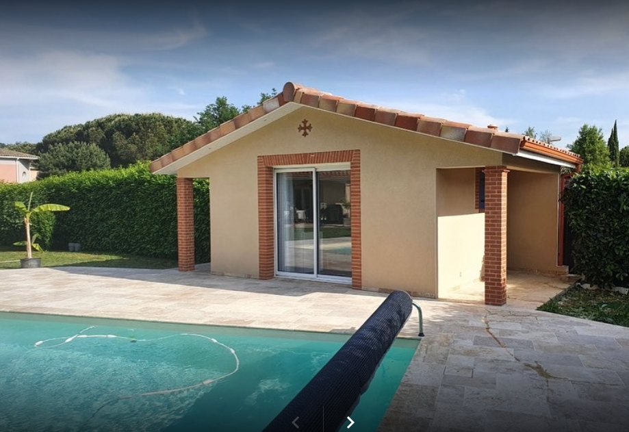 Enduit finition grattée - Le Fauga