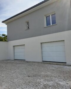 Réalisation d&rsquo;un enduit finition grattée à Mauzac