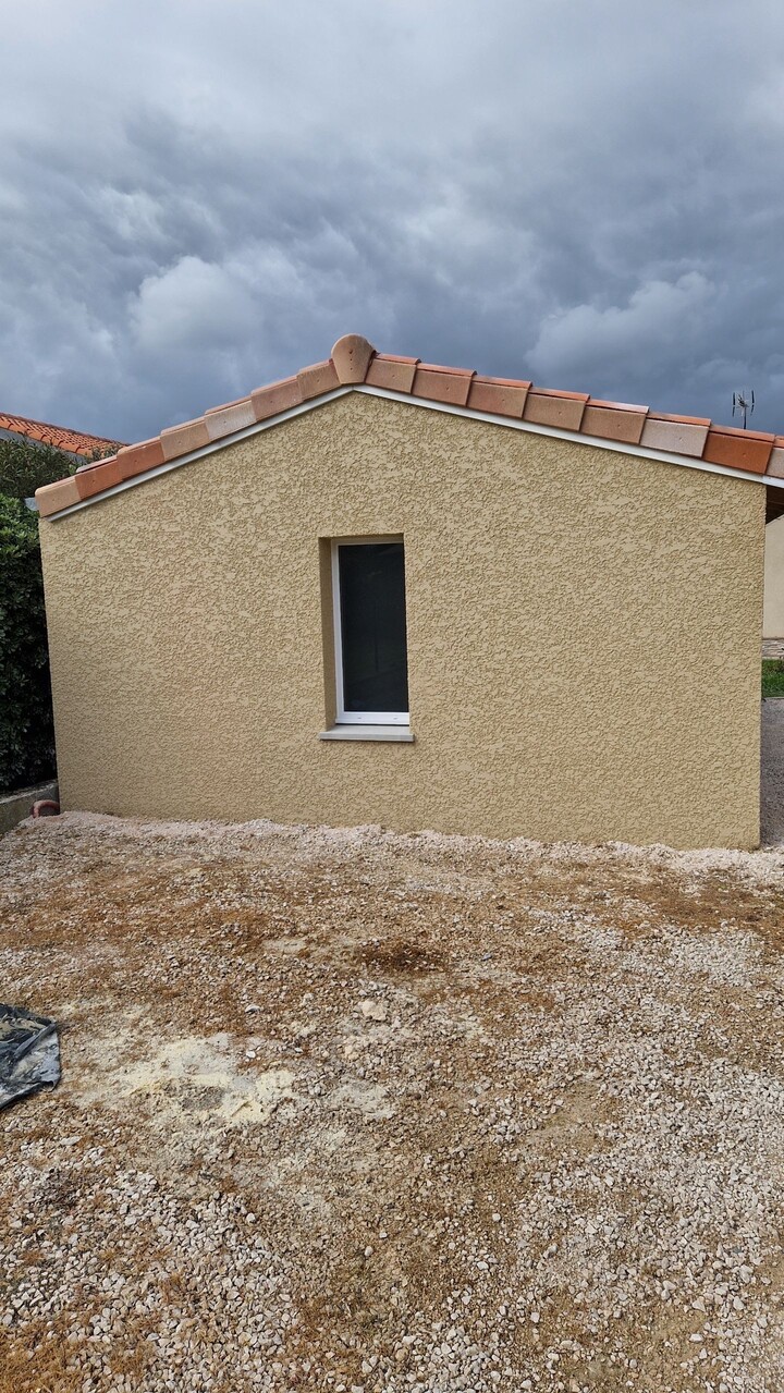 Finition écrasée à Saint clar de rivière